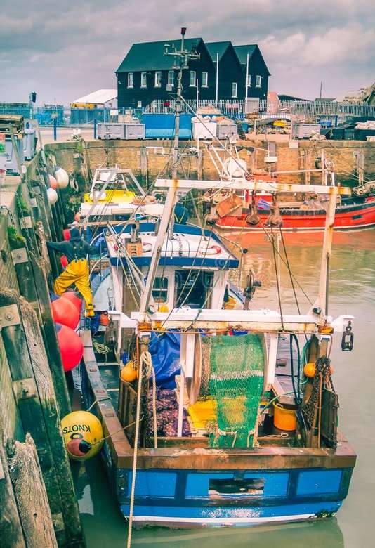 Whitstable Harbor Kent England online puzzle