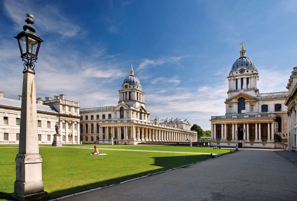 Greenwich Royal Naval College de Inglaterra rompecabezas en línea