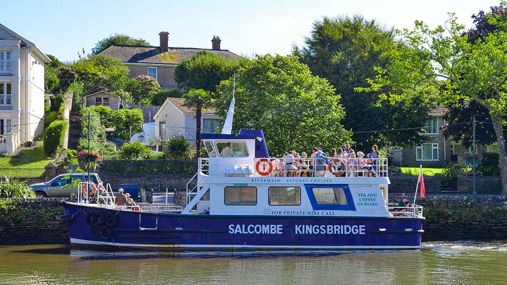 Salcombe Ship Line до Kingsbridge Devon онлайн пъзел