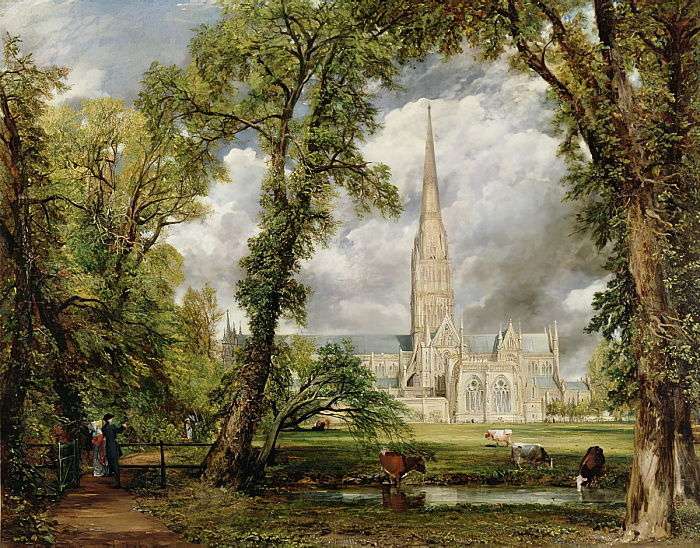 Catedral de Salisbury Inglaterra rompecabezas en línea