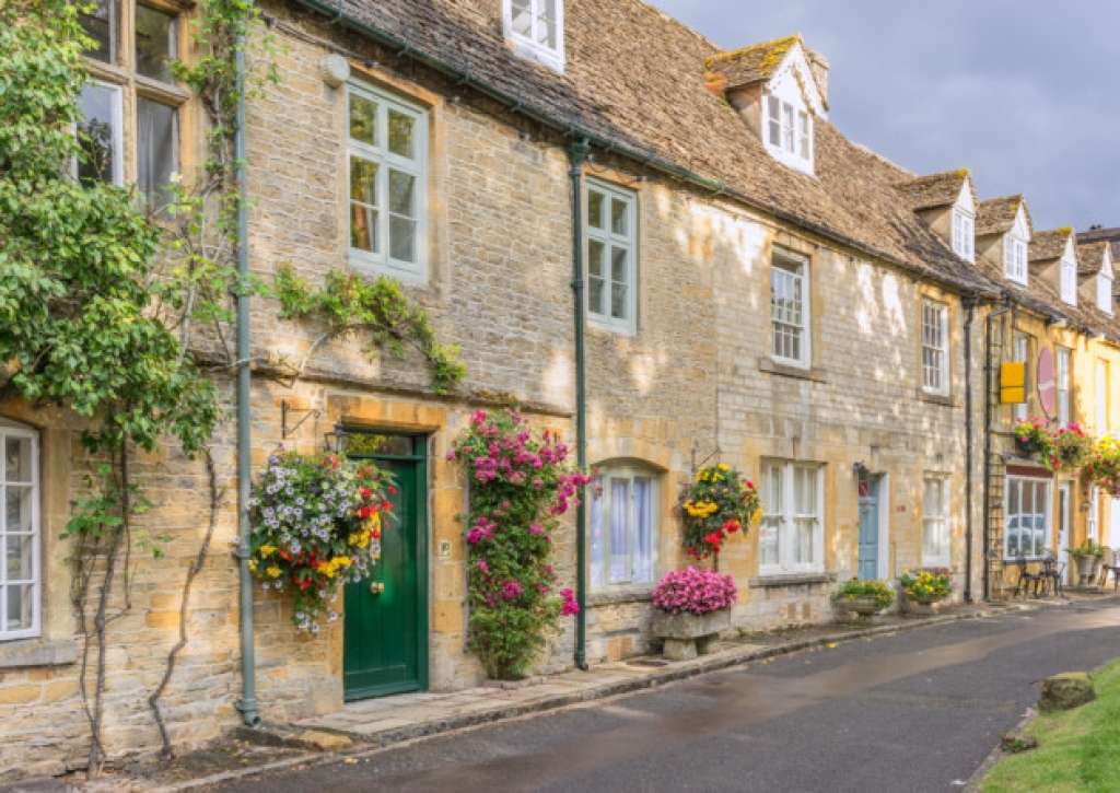 Stow on the Wold Cotswolds England Online-Puzzle
