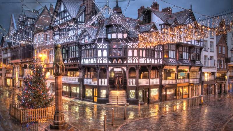 Chester on Christmas North Wales Online-Puzzle