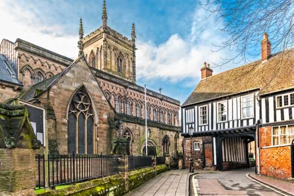 Eglise de Leicester en Angleterre puzzle en ligne