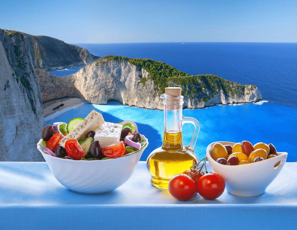 Grekiska delikatesser Pussel online