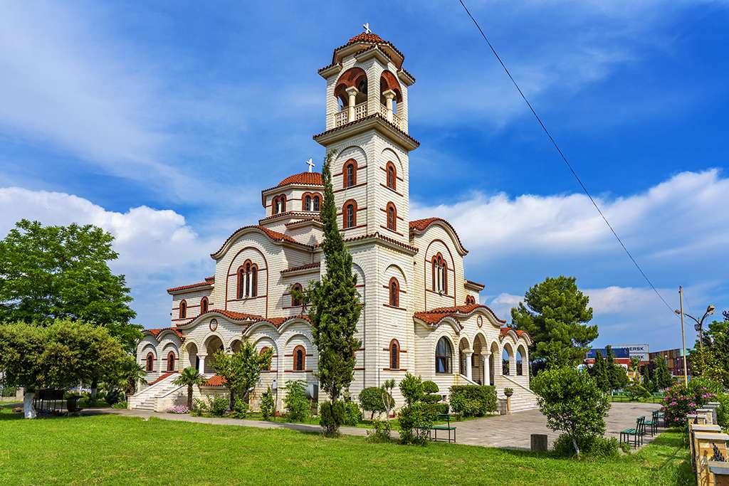 albánia- durres- amfiteátrum kirakós online