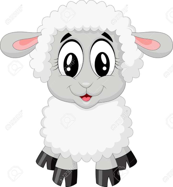 羊の動物幼稚園 ジグソーパズルオンライン