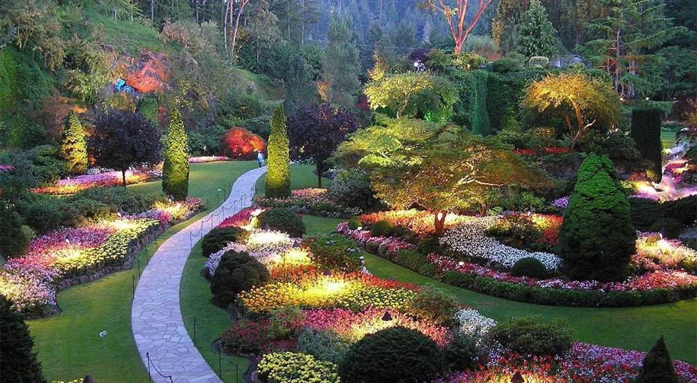 Πανέμορφοι κήποι online παζλ
