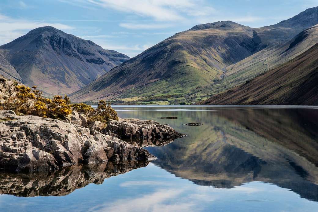 Lake District Scafell Pike Αγγλία παζλ online