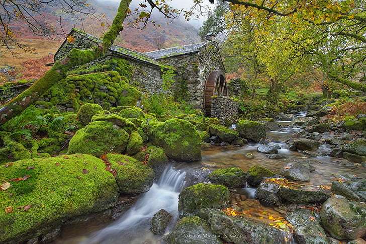 Watermill in England jigsaw puzzle online