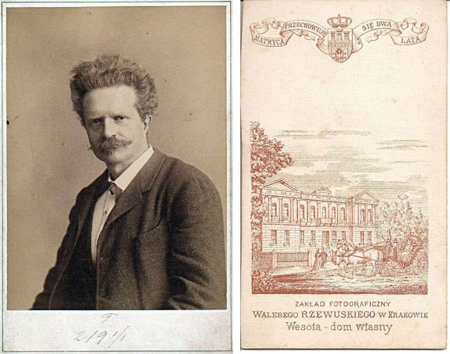 Walery Rzewuski - polský fotograf 19. století skládačky online