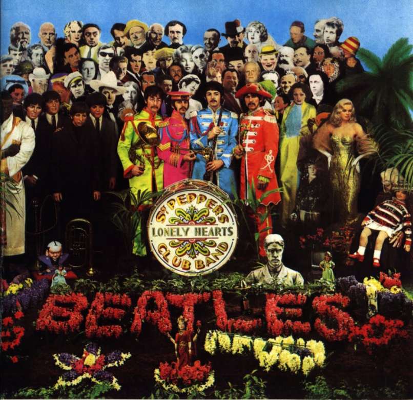 The Beatles Cover LP online puzzle