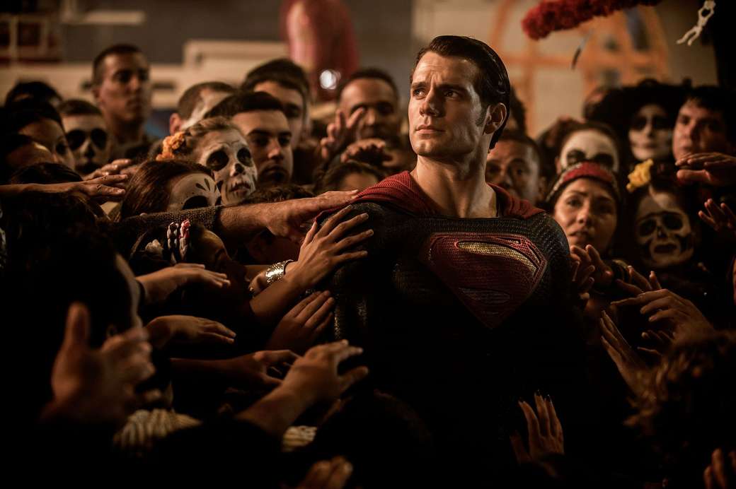 сцена супермена бэтмен против супермена пазл онлайн