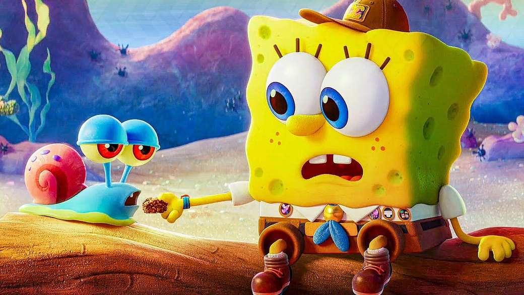 Spongebob schiet te hulp legpuzzel online