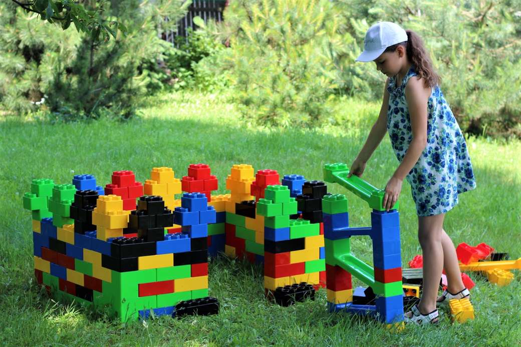 grands blocs pour le jardin puzzle en ligne