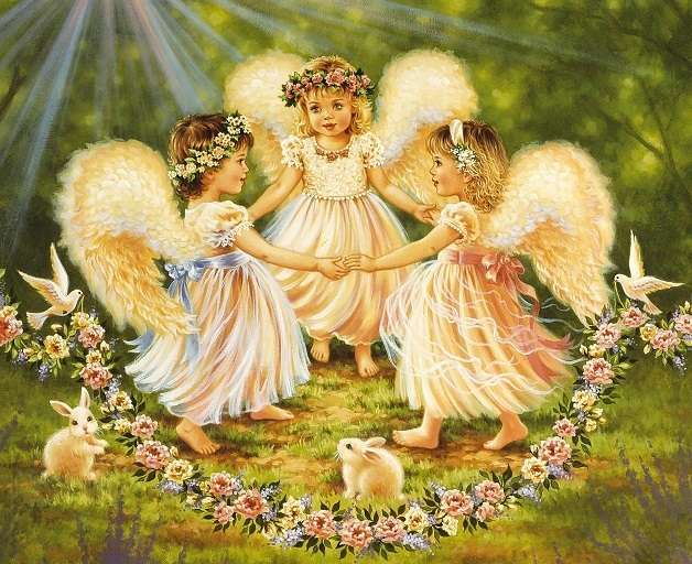 Εικόνα: Άγγελοι. παζλ online