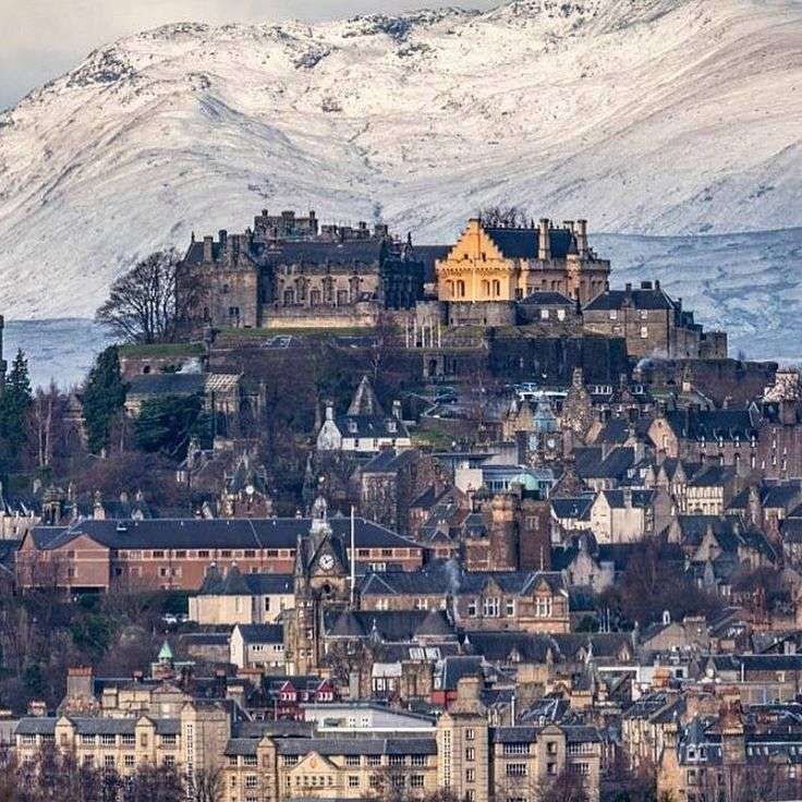 La ville de Stirling en Écosse puzzle en ligne
