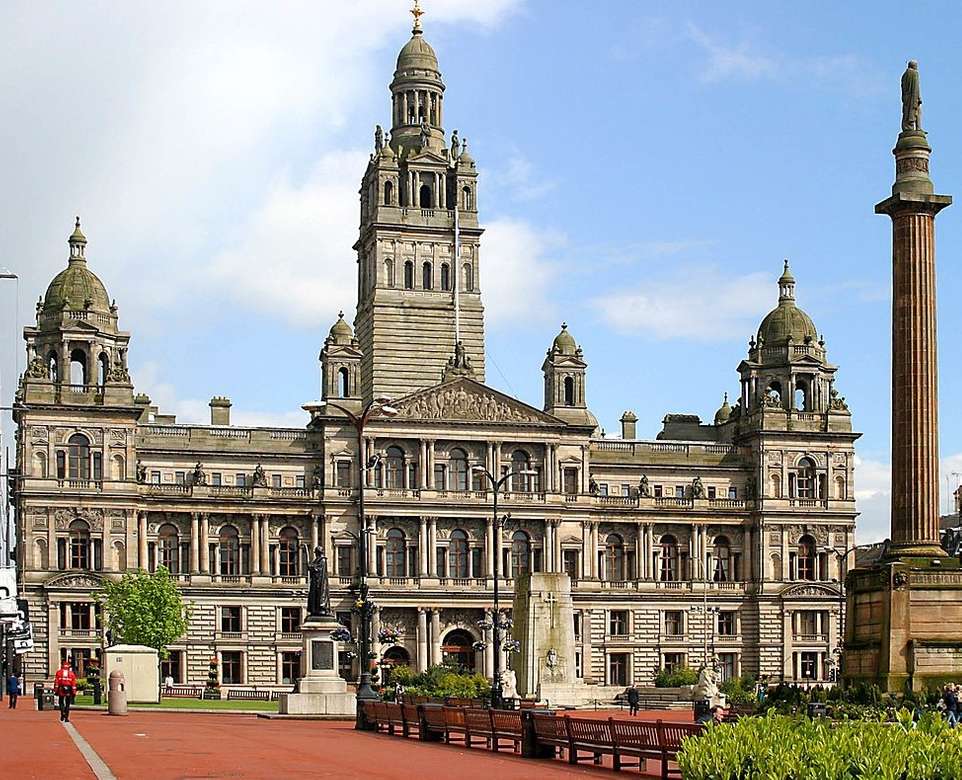 Hôtel de ville de Glasgow Ecosse puzzle en ligne