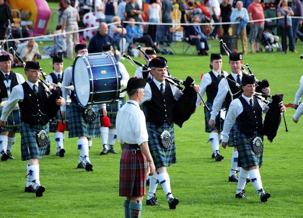 Scotland Highland Games kirakós online