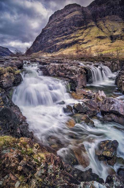 Река Гленко Кое Шотландия онлайн пъзел