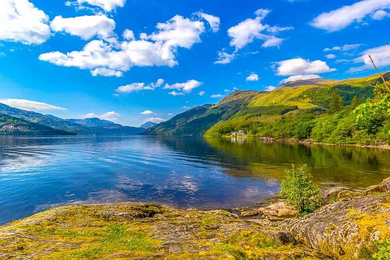 Loch Lomond Skottland pussel på nätet