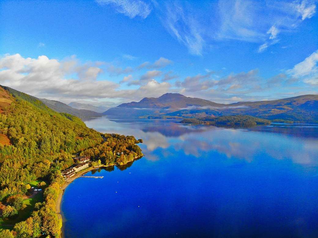 Loch Lomond Escocia rompecabezas en línea