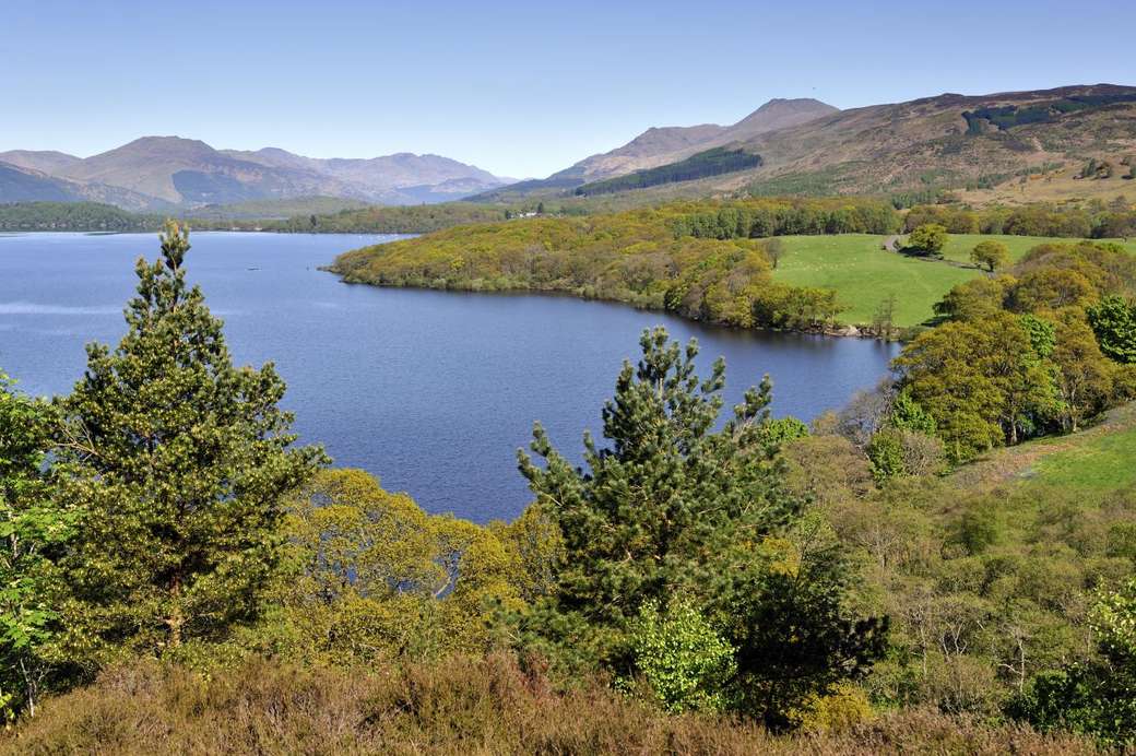 Loch Lomond Schotland legpuzzel online
