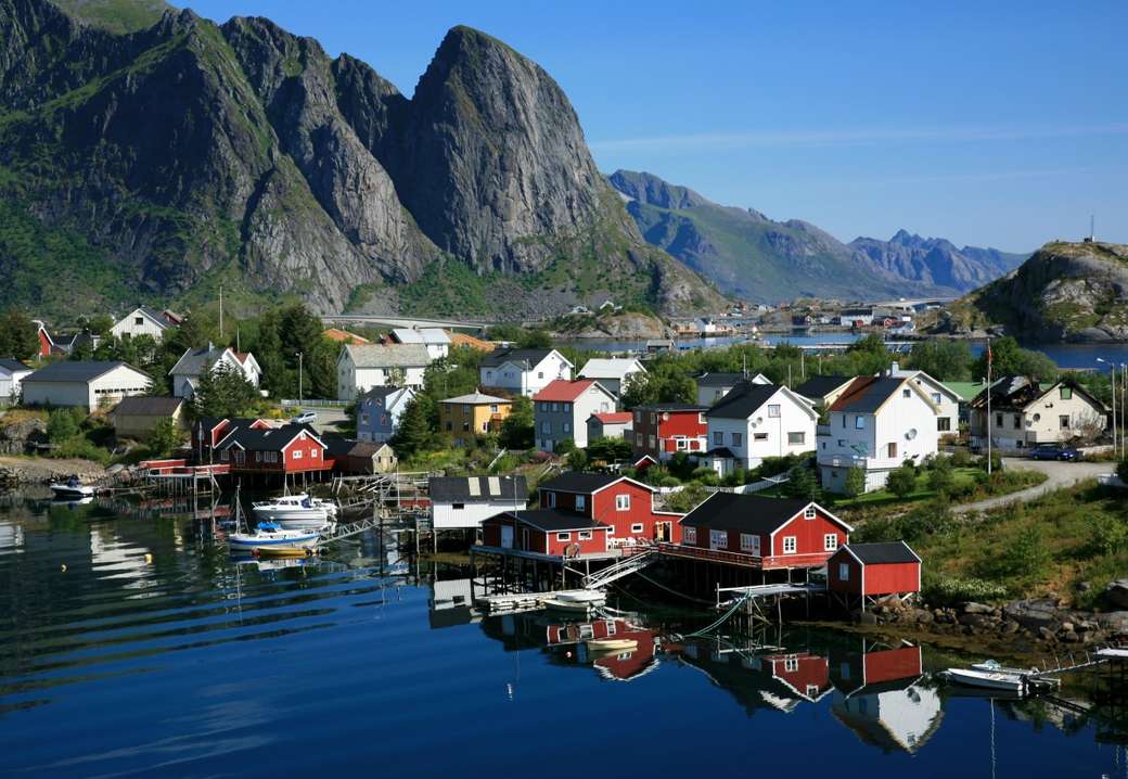 Norvégia - Lofoten online puzzle