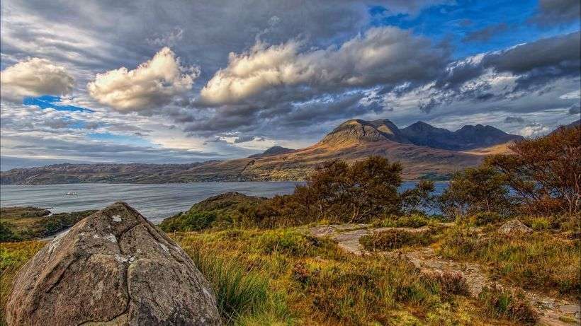 Landschap in Schotland online puzzel