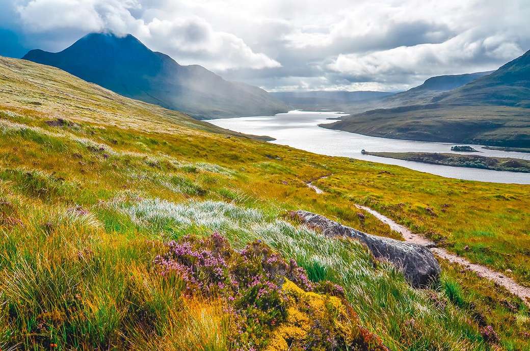 Vysočina a její jezera Skotsko online puzzle