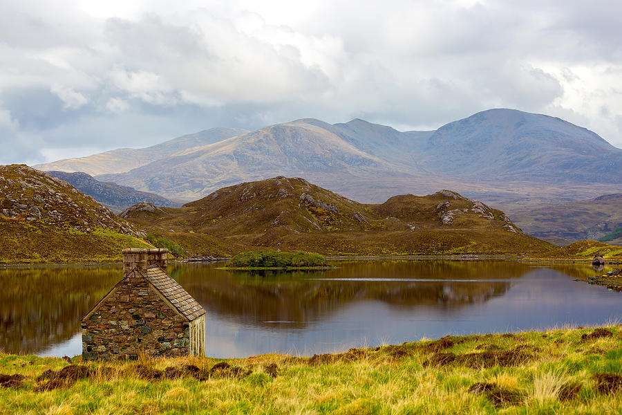 Highlands e seus lagos na Escócia puzzle online