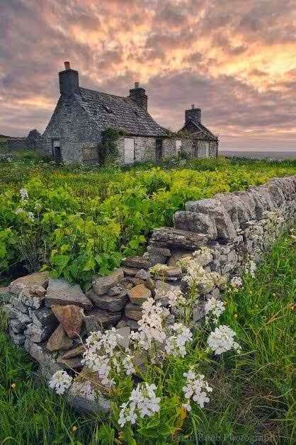Cottage in Schottland Online-Puzzle