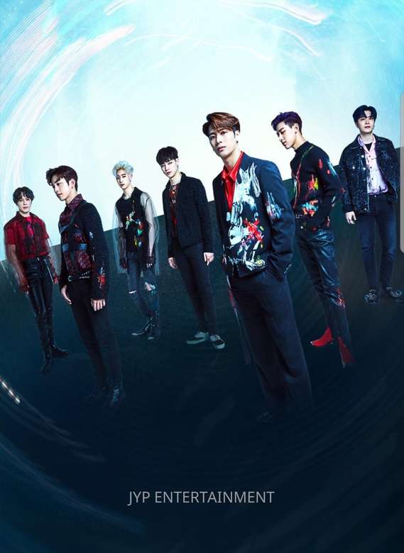 K-pop group: GOT7 rompecabezas en línea