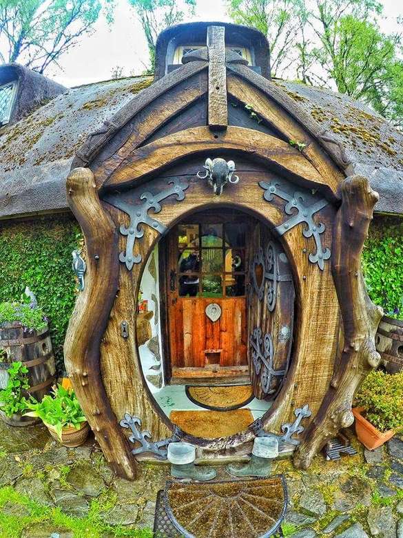 Casa do hobbit puzzle online