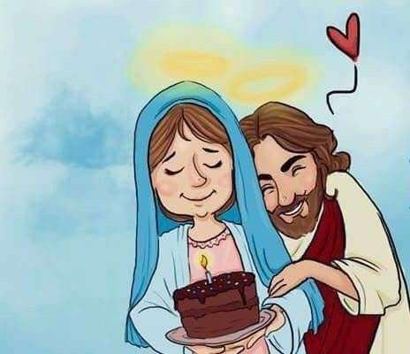 Дева Мария рожден ден онлайн пъзел