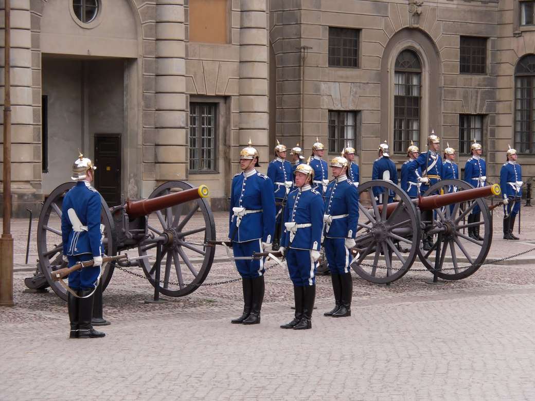 Кралският дворец в Осло Норвегия онлайн пъзел