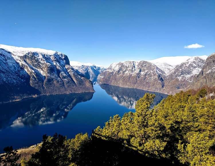 Sognefjord στη Νορβηγία παζλ online
