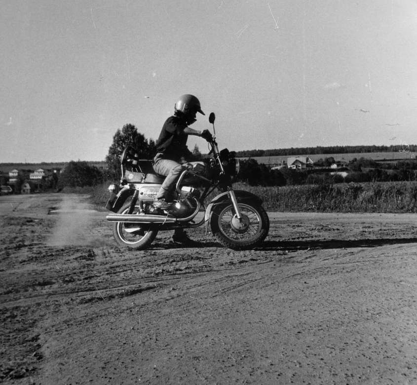 motorcykel Pussel online