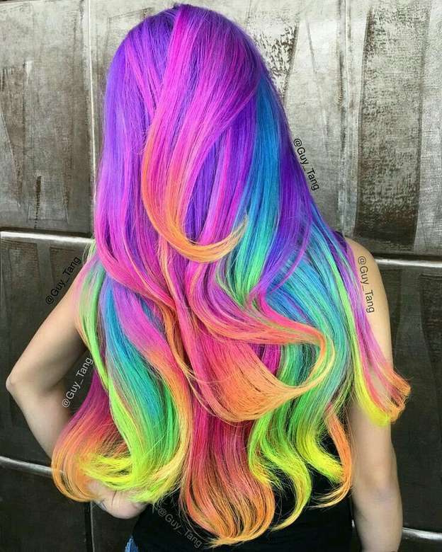 Тенденция в цвета на косата, част 1 онлайн пъзел