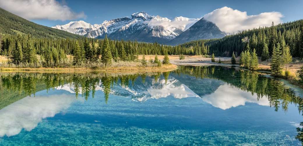 Canada, Alberta. Nationaal park Banff. online puzzel