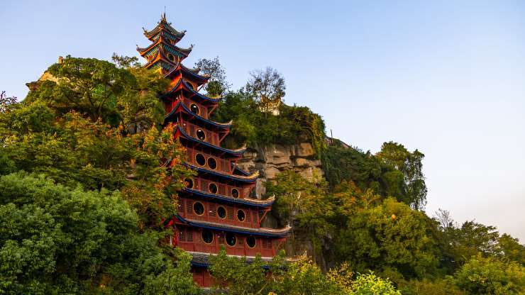 Pagoda Shibaozhai, Chongqing online puzzle