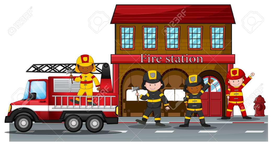 Brandweerkazerne online puzzel