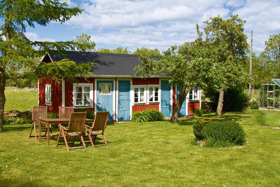 Casa de verano en Suecia rompecabezas en línea