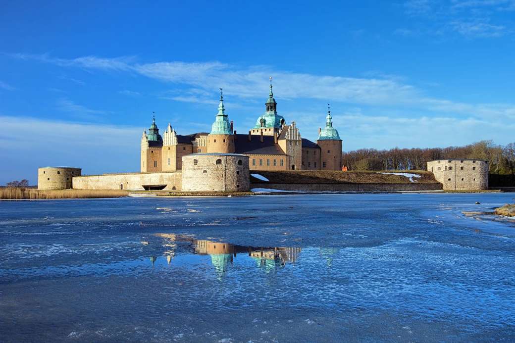 Kalmar Schloss in Schweden Puzzlespiel online