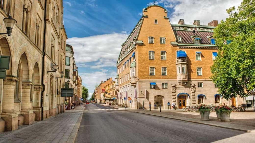 Linköpingsstad i Sverige pussel på nätet