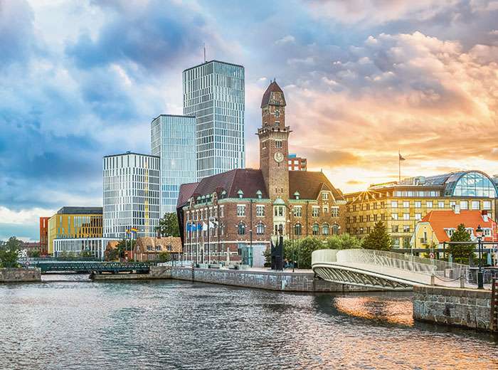Malmö Stadt in Schweden Puzzlespiel online