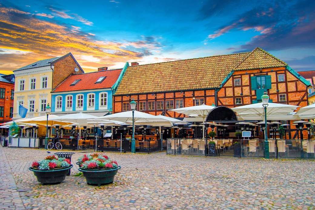 Malmö stad in Zweden online puzzel