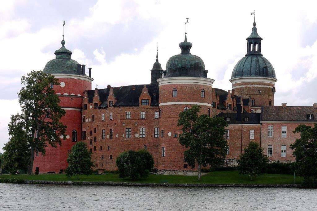 Castelo Gripsholm de Estocolmo puzzle online