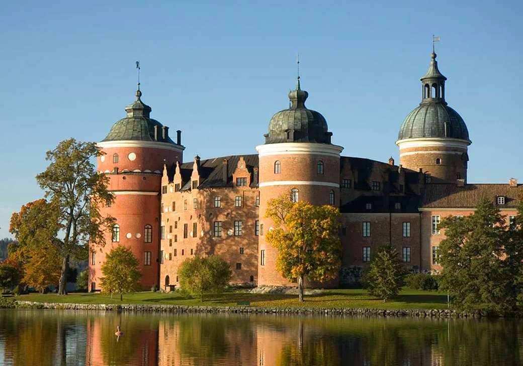 Castelo Gripsholm de Estocolmo puzzle online