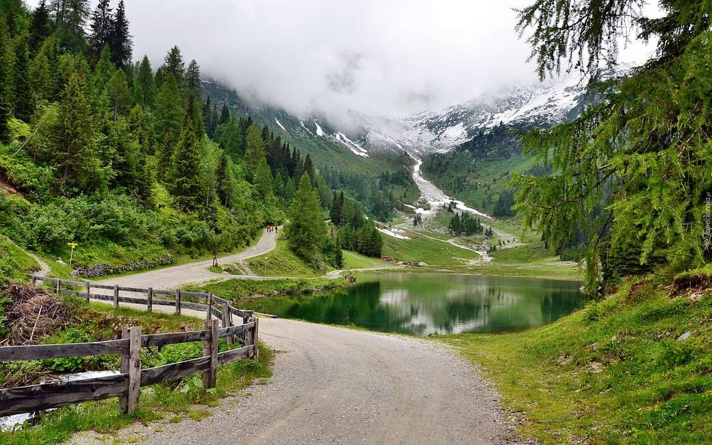 австрия- алпите- път онлайн пъзел