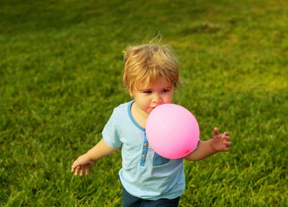 φυσώντας ένα μπαλόνι online παζλ